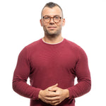 Sandro Brown Men Glasses Frame