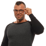 Ermenegildo Zegna Gray Men Optical Frames