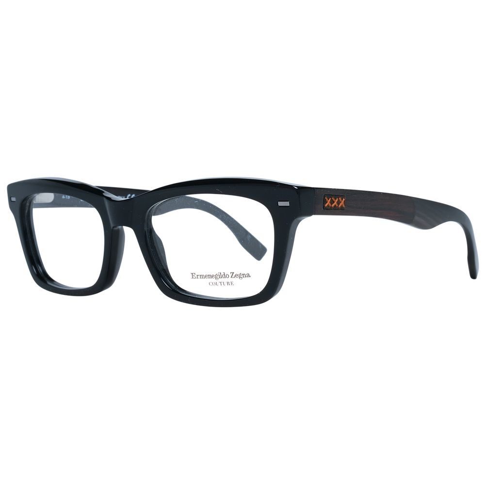 Ermenegildo Zegna Black Men Optical Frames ER-1038898
