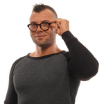 Ermenegildo Zegna Brown Men Optical Frames ER-1038897