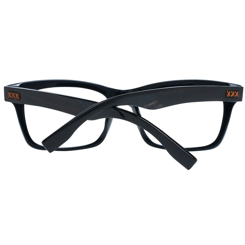 Ermenegildo Zegna Black Men Optical Frames ER-1038900