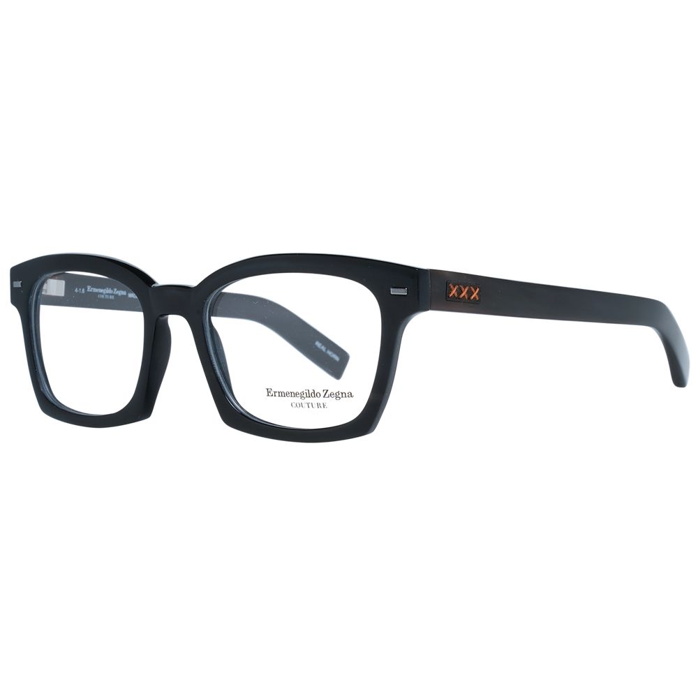 Ermenegildo Zegna Black Men Optical Frames ER-1038919
