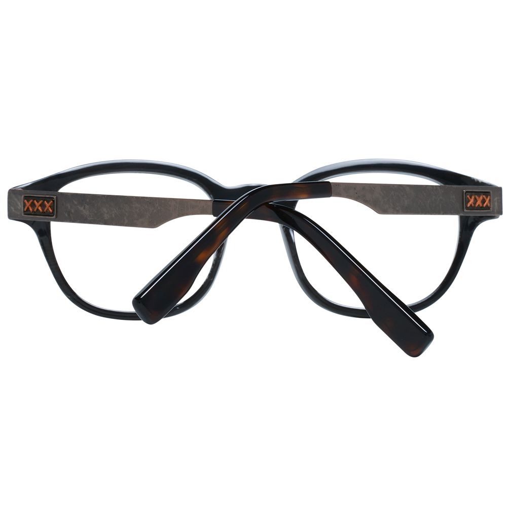Ermenegildo Zegna Black Men Optical Frames ER-1038925