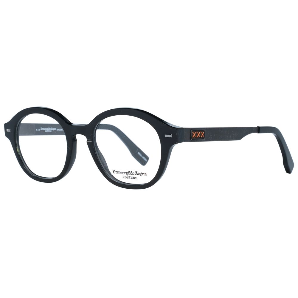 Ermenegildo Zegna Black Men Optical Frames ER-1038927