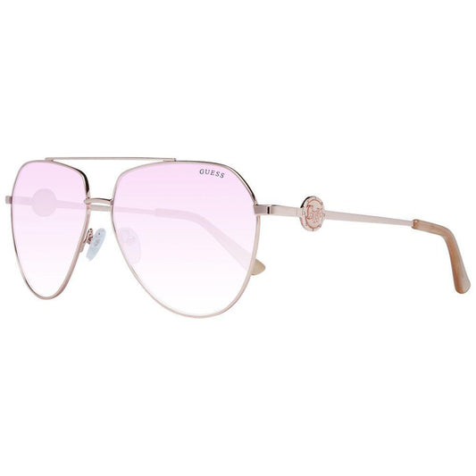 Guess Rose Gold Women Sunglass