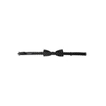 Dolce & Gabbana Black Silk Fantasy Adjustable Neck Men Papillon Bow Tie FT3910