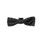 Dolce & Gabbana Black Silk Fantasy Adjustable Neck Men Papillon Bow Tie FT3910
