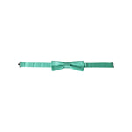 Dolce & Gabbana Mint Green Silk Adjustable Neck Men Bow Tie