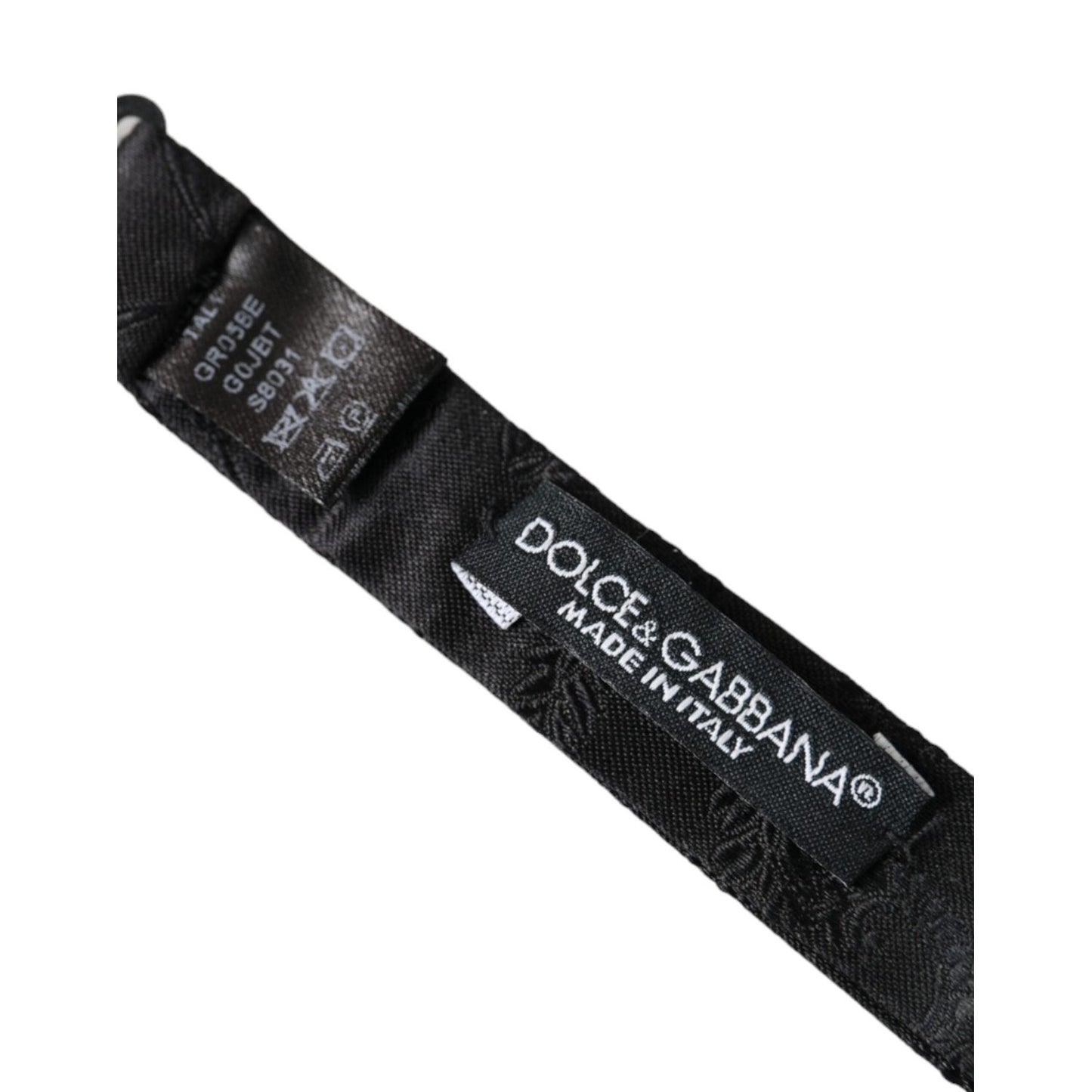 Dolce & Gabbana Multicolor Fantasy Silk Adjustable Neck Bow Tie FT3954