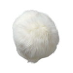 Dolce & Gabbana White Acrylic Fur Womens Bucket Hat HAT9560-56