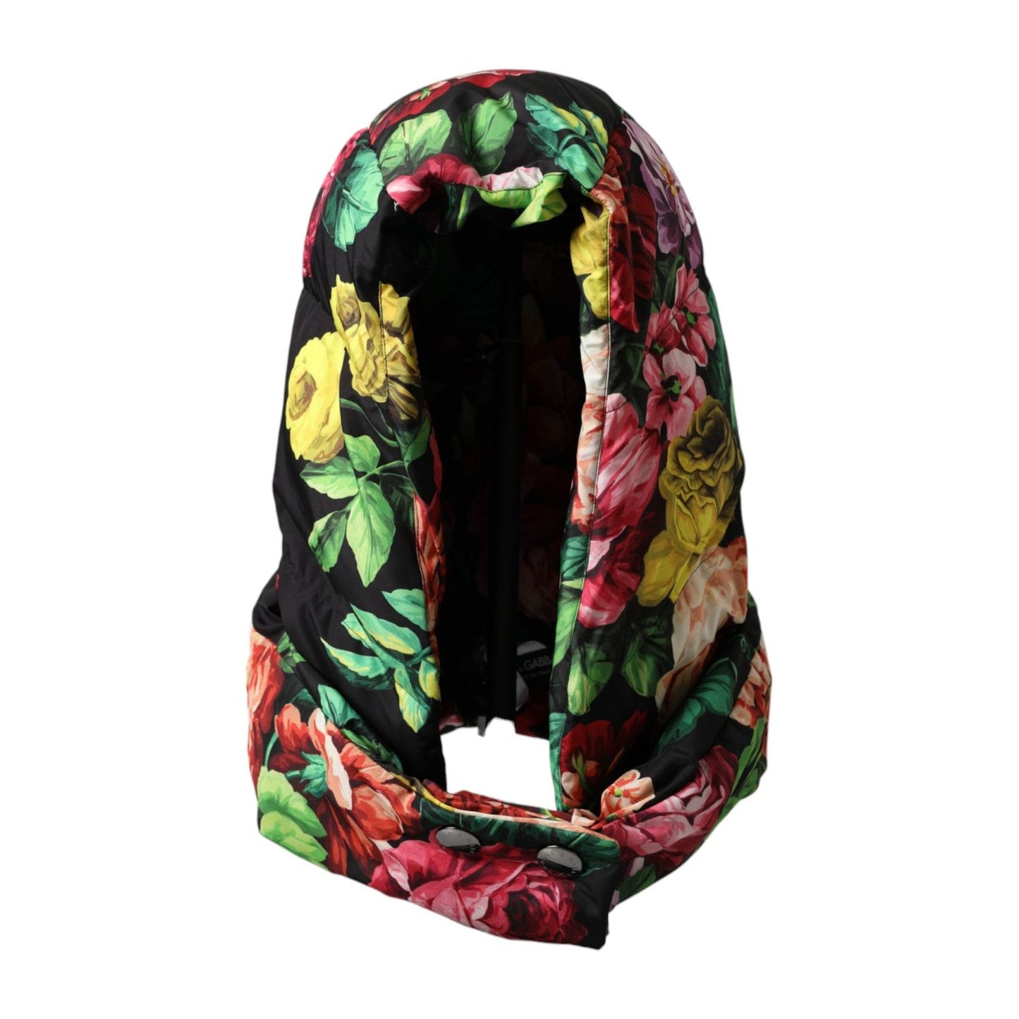Dolce & Gabbana Hat Multicolor Floral Whole Head Wrap Hat HAT9627