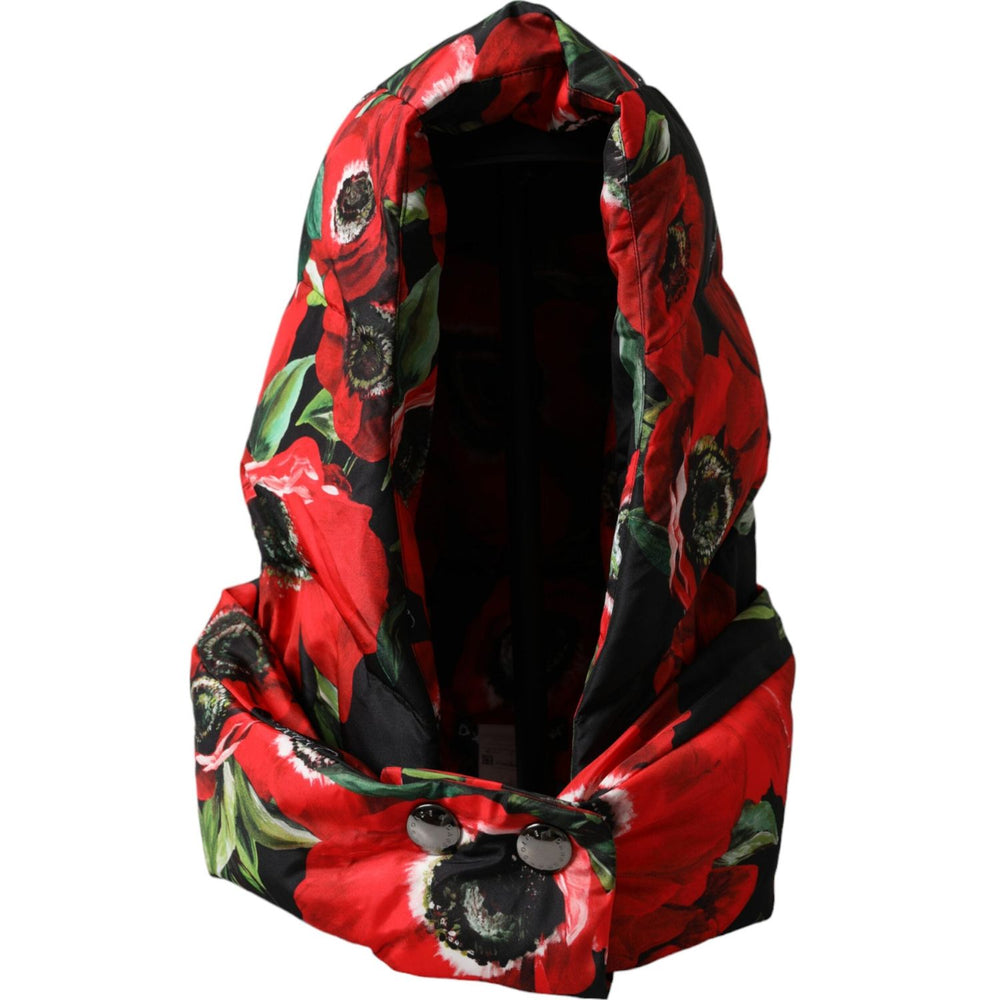 Dolce & Gabbana Multicolor Anemone Whole Head Wrap Hat HAT9629
