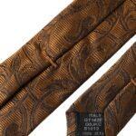 Dolce & Gabbana Brown Floral 100% Silk Adjustable Men Tie KRA3300