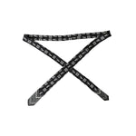 Dolce & Gabbana Black Patterned 100%Silk Adjustable Tie KRA3394
