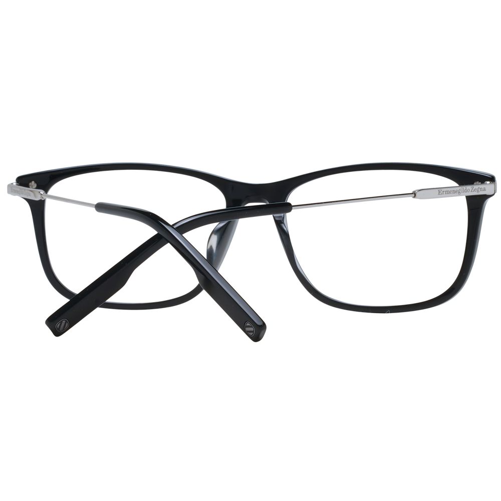 Ermenegildo Zegna Black Men Glasses Frame