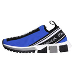 Dolce & Gabbana Blue Logo Low Top Sorrento Sneakers Shoes MV5814-39.5