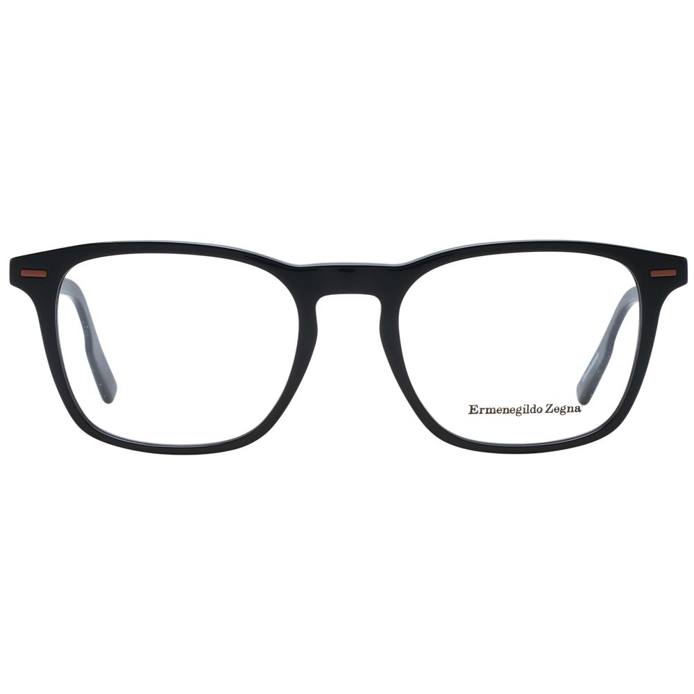 Ermenegildo Zegna Black Men Glasses Frame