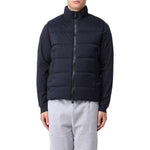 People Of Shibuya Blue Polyester Vest PE-13539-IT58 | 3XL