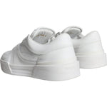 Dolce & Gabbana White Miami Leather Low Top Sneakers Shoes MV6124-41