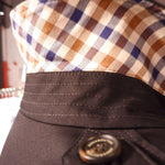 Aquascutum Blue Cotton Jacket AQ-13695-IT56 | 3XL