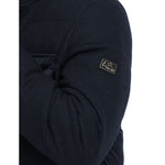 Yes Zee Blue Polyester Jacket YE-13686-S