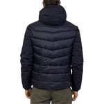 Yes Zee Blue Nylon Jacket YE-13679-3XL