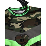 Dolce & Gabbana Multicolor Camouflage Sweatshirt Sweater TSH86429-50