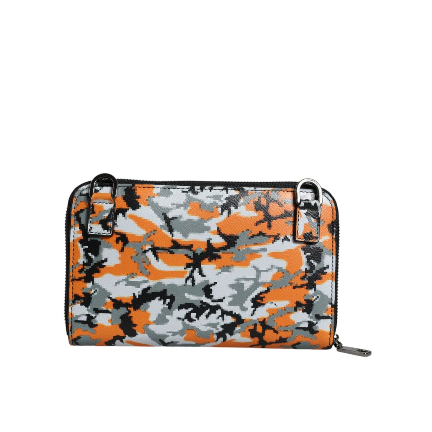 Dolce & Gabbana Multicolor Camouflage Leather Purse Cross Body Bag BAG1539