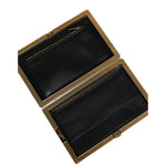 Dolce & Gabbana Black White Gold Frame Clutch Evening Party Purse Bag BAG1544