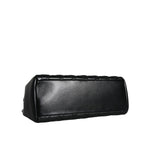 Versace Black Quilted Nappa Leather Shoulder Chain Strap Bag BAG1608