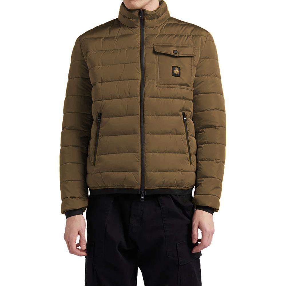 Refrigiwear Brown Nylon Jacket RE-13985-L
