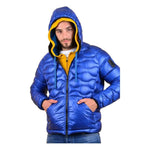 Refrigiwear Blue Nylon Men Jacket RE-14005-XXL