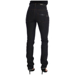 Costume National Blue Cotton Stretch Slim Fit Jeans SIG30135-1
