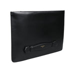 Dolce & Gabbana Black Calfskin Leather Mediterranean Pouch Bag BAG4092