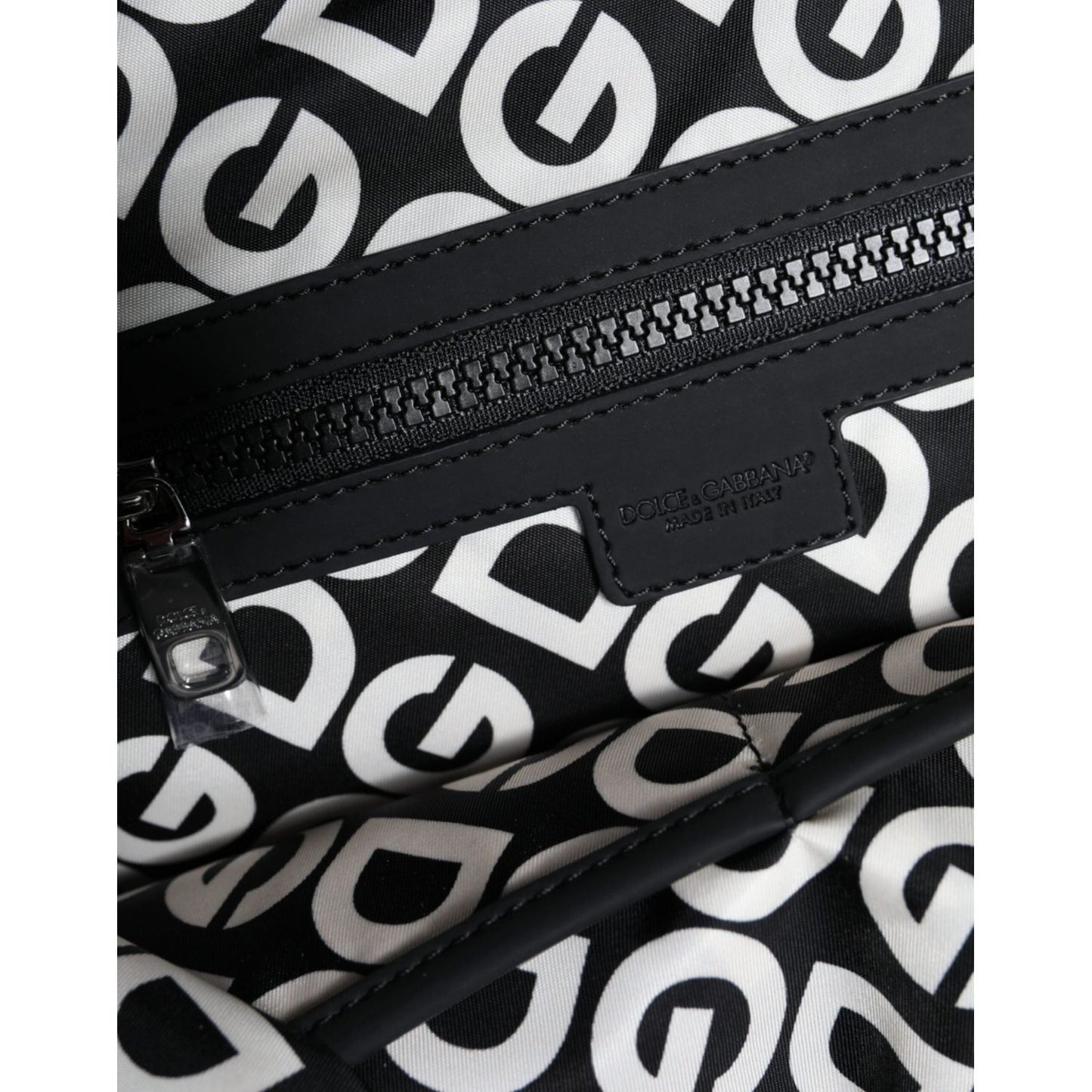 Dolce & Gabbana Black DG Mania Neoprene Travel Back Pack Bag BAG4104