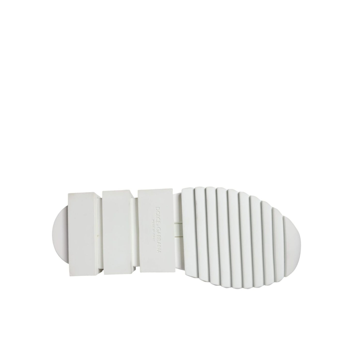 Dolce & Gabbana White Mesh Sorrento Trekking Sneakers Shoes