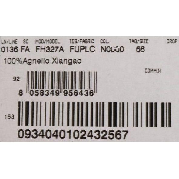 Dolce & Gabbana Black Xiangao Lamb Fur Beanie