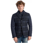 Roberto Pepe Luxury Blue Wool Men Jacket RO-24674-IT48 | M