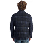 Roberto Pepe Luxury Blue Wool Men Jacket RO-24674-IT48 | M