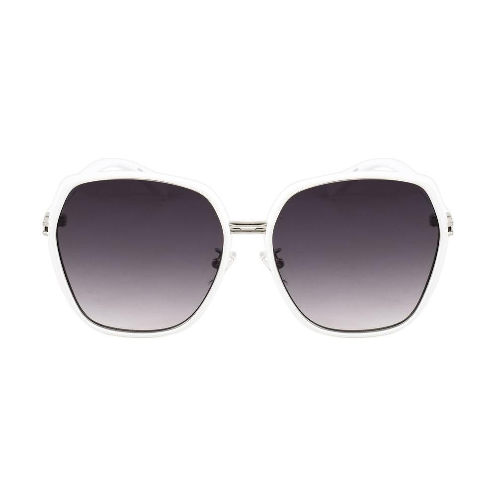Guess White Metal Sunglasses GUGF040721BAC