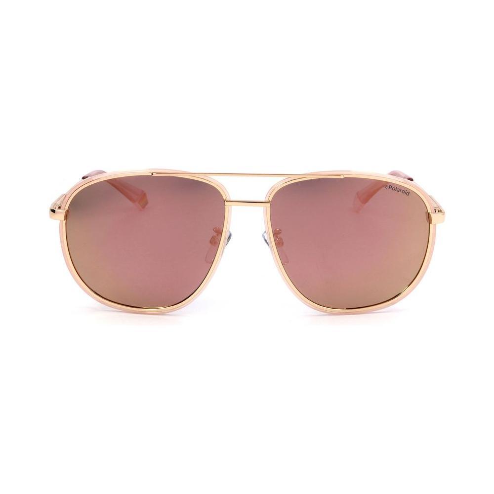 Polaroid Rose Gold Metal Sunglasses POPLD6118GSEYRAC