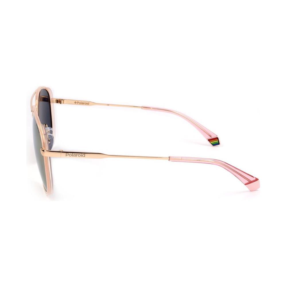 Polaroid Rose Gold Metal Sunglasses POPLD6118GSEYRAC