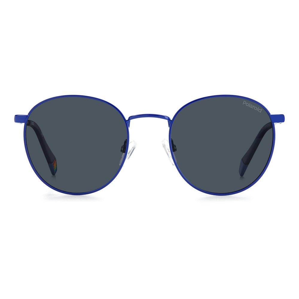 Polaroid Blue Stainless Steel Sunglasses POPLD6171SPJPC3AC