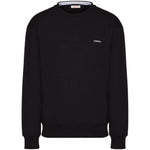 Valentino Black Cotton Sweater VA-14239-XL