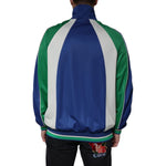 Dolce & Gabbana Multicolor Polyester Full Zip Bomber Jacket JKT41248-48