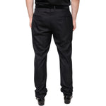 Dolce & Gabbana Black Wool Skinny Dress Formal Pants PAN75335-54