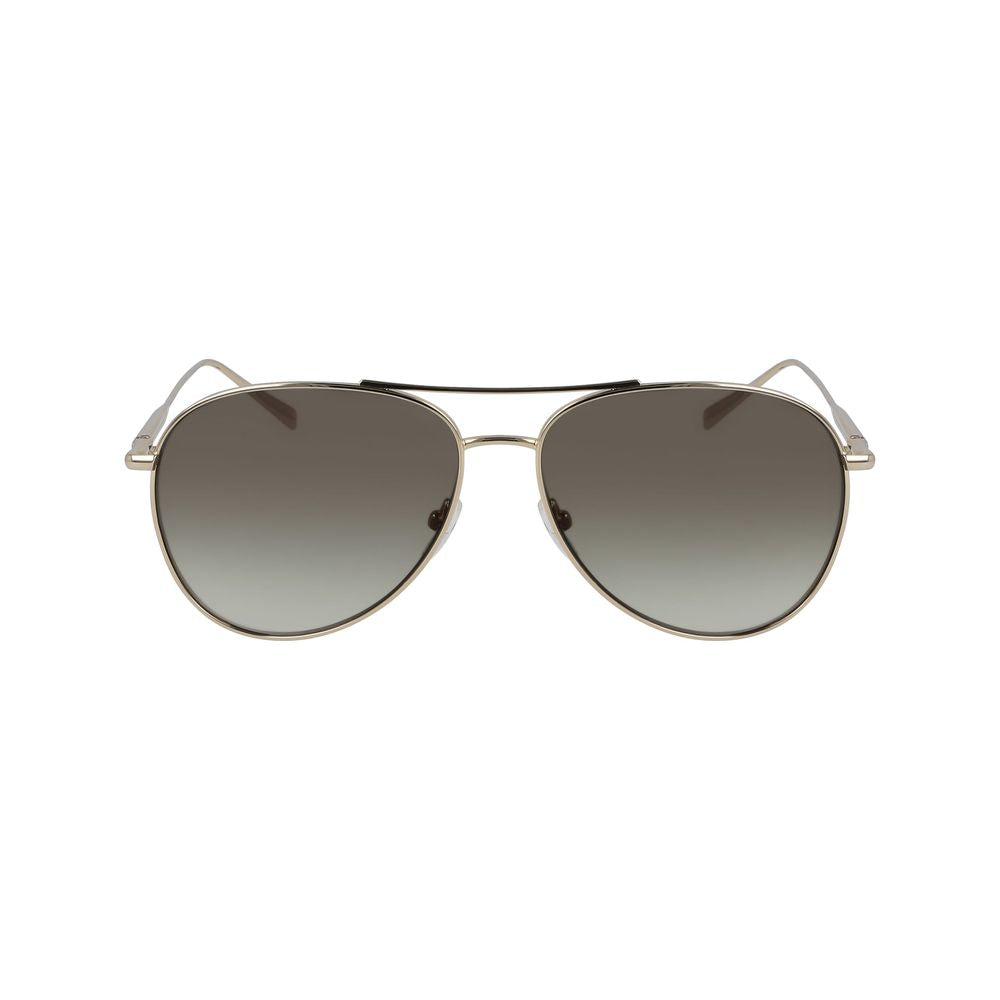 Longchamp Gold Metal Sunglasses LOLO139S712AC