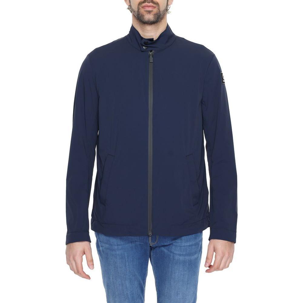 Suns Blue Nylon Jackets & Coat SU-13573100010-IT52 | XL