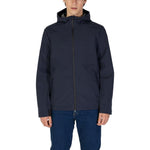 Suns Blue Polyester Jackets & Coat SU-15737100010-IT44 | S