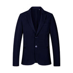 Armani Exchange Blue Viscose Blazer AR-8165900010-IT44 | S